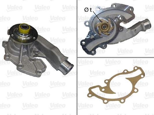 VALEO 506829 Motor Devirdaim - LAND ROVER RANGE ROVER I uyumlu