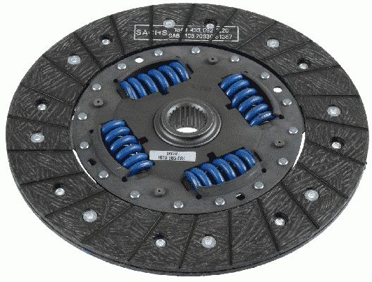 SACHS 1878 005 084 Debriyaj Sistemi Debriyaj Balatası - SUBARU XV (_GP_) uyumlu