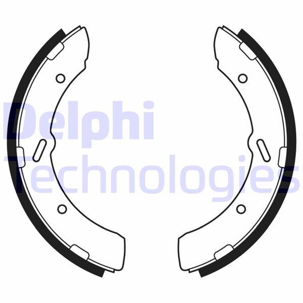 DELPHI LS2185 Fren Sistemleri Fren Pabucu - FUSO (MITSUBISHI) CANTER uyumlu