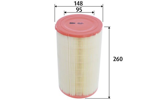 VALEO 585761 Motor Hava Filtresi - FIAT BRAVO II (198_) uyumlu