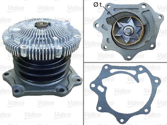 VALEO 506733 Motor Devirdaim - NISSAN TERRANO I (WD21) uyumlu