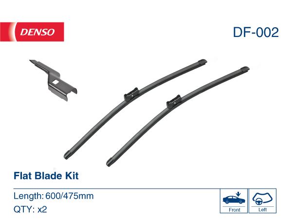 DENSO DF-002 Kaporta & Gövde Parçaları Cam Silecek Mekanizması - VW PASSAT B7 (362) uyumlu