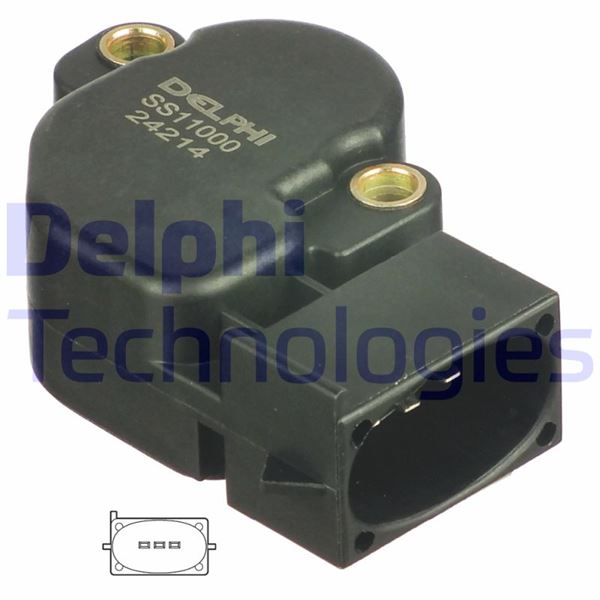 DELPHI SS11000-12B1 Motor Gaz Kelebeği & Yakıt & Vakum Borusu - FORD MONDEO I (GBP) uyumlu