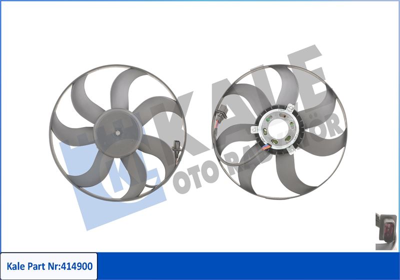 KALE OTO RADYATÖR 414900 Soğutma Sistemi Fan - SEAT IBIZA IV (6J5, 6P1) uyumlu