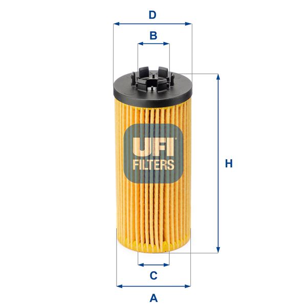 UFI 25.211.00 Motor Yağ Filtresi - MINI MINI (F56) uyumlu