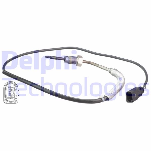 DELPHI TS30215 Emme & Egzoz Sistemi Egzoz Sensörleri - VW POLO IV (9N_, 9A_) uyumlu