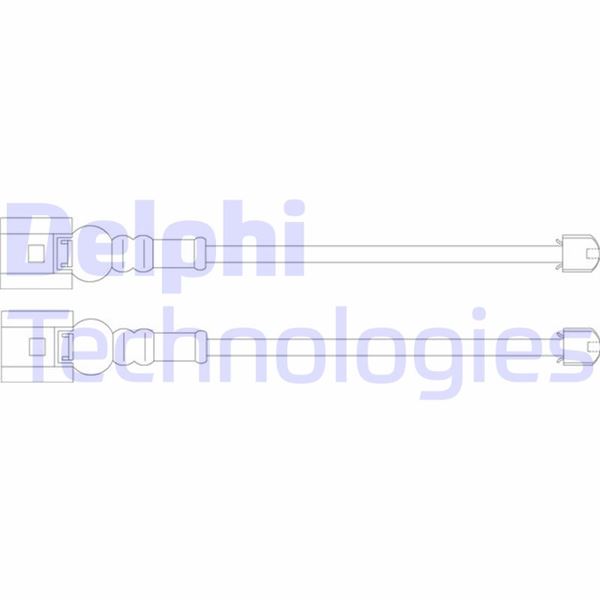 DELPHI LZ0201 Fren Sistemleri Aşınma Göstergesi - VW GOLF IV (1J1) uyumlu