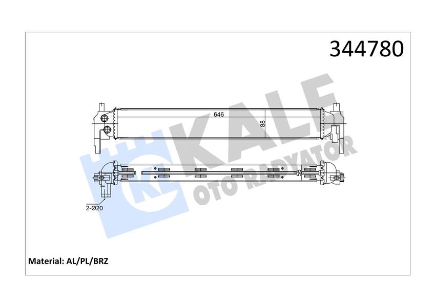 KALE OTO RADYATÖR 344780 Motor Basınç Regülatörü - SKODA ROOMSTER Praktik (5J) uyumlu
