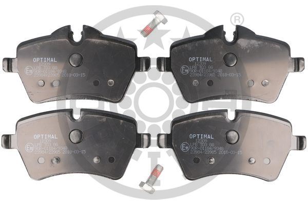 OPTIMAL BP-12309 Fren Sistemleri Fren Balatası - MINI MINI Roadster (R59) uyumlu