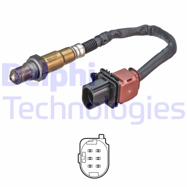 DELPHI ES21326-12B1 Emme & Egzoz Sistemi Egzoz Sensörleri - FORD C-MAX II (DXA/CB7, DXA/CEU) uyumlu