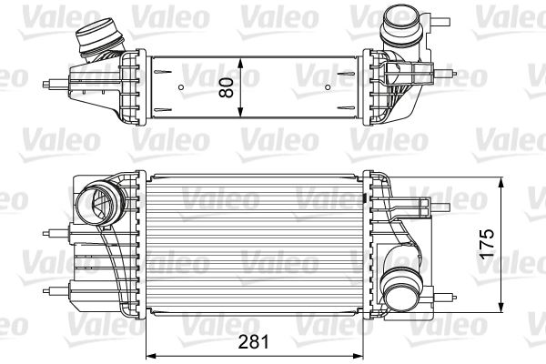 VALEO 818666 Motor Turbo Radyatörü - NISSAN NV200 / EVALIA Minibüs/Otobüs uyumlu