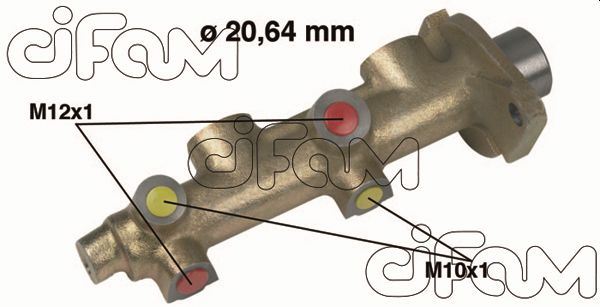 CIFAM 202-116 Fren Sistemleri Ana Fren Merkezi - FORD FIESTA II (FBD) uyumlu