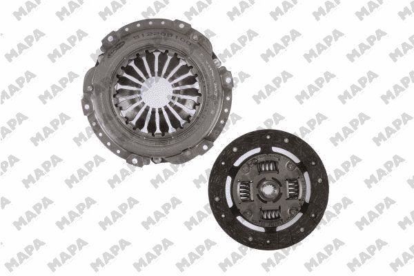 MAPA 009190509 Debriyaj Sistemi Debriyaj Seti - OPEL VECTRA B Hatchback (J96) uyumlu