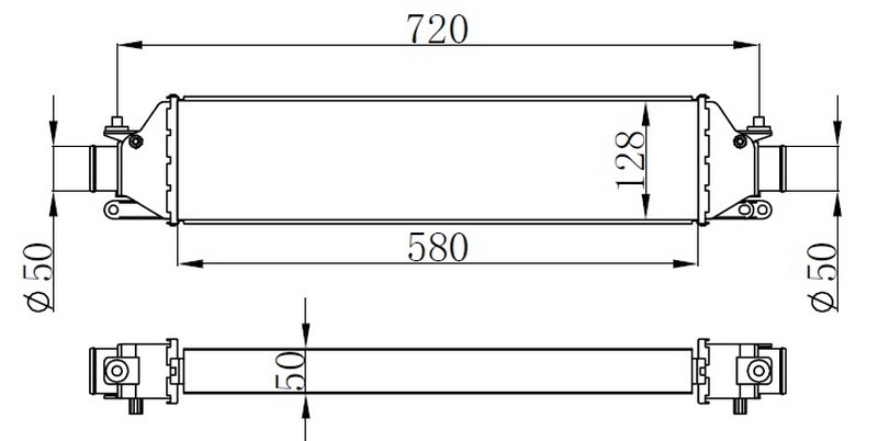 Turbo Radyatörü - IFI076050 Ürün Görseli