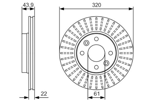 BOSCH 0 986 479 S90 30-GRP-0 986 479 S90 Ürün Görseli