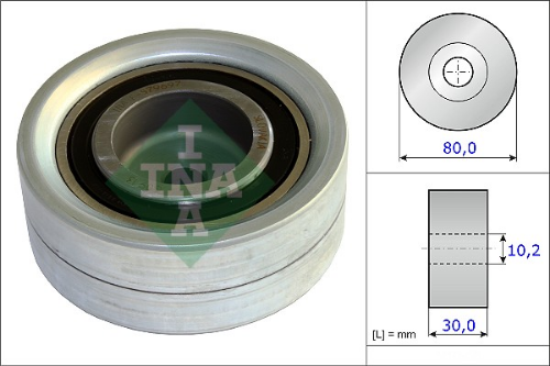 Schaeffler INA 532 0582 10 Motor Yönlendirme & Kılavuz Makarası - VW PASSAT B7 (362) uyumlu
