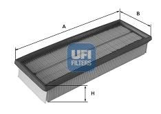 UFI 30.548.00 Motor Hava Filtresi - FIAT PANDA (312_, 319_) uyumlu