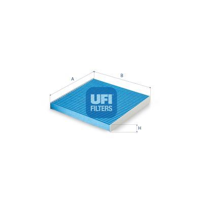 UFI 34.286.00 İklimlendirme Sistemi Polen Filtresi - PEUGEOT ION uyumlu