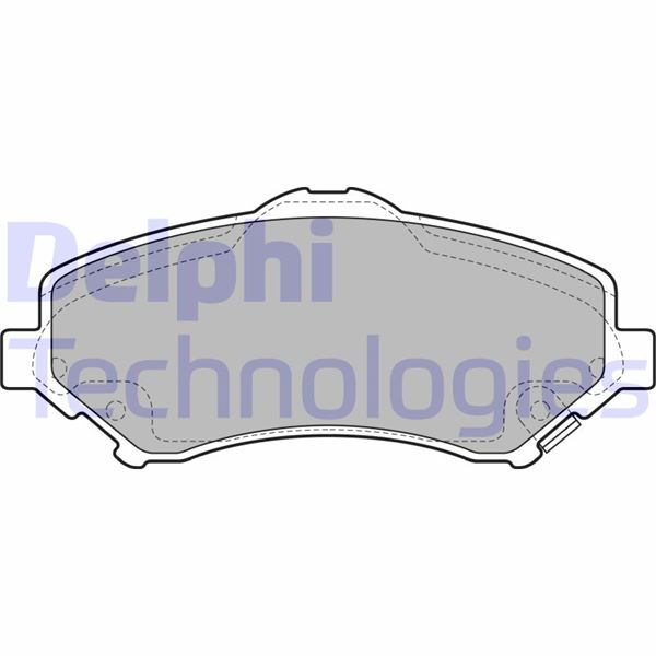 DELPHI LP2143 Fren Sistemleri Fren Balatası - DODGE JOURNEY uyumlu