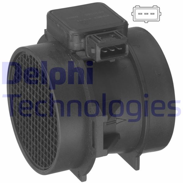 DELPHI AF10185-12B1 Motor Hava Kütle Ölçer (MAF Sensörü) - BMW 5 (E39) uyumlu
