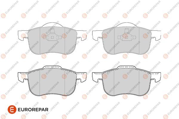 EUROREPAR 1686274380 Fren Sistemleri Fren Balatası - VOLVO V70 I (875, 876) uyumlu