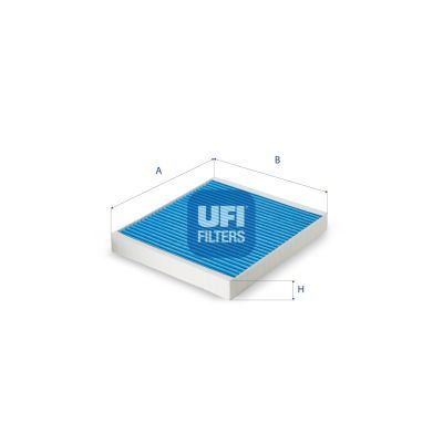 UFI 34.290.00 İklimlendirme Sistemi Polen Filtresi - JAGUAR XF I (X250) uyumlu