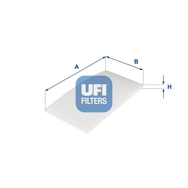 UFI 53.322.00 İklimlendirme Sistemi Polen Filtresi - MERCEDES-BENZ SPRINTER 3,5-t Minibüs/Otobüs (B906) uyumlu