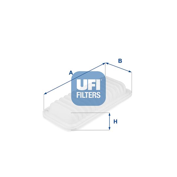 UFI 30.175.00 Motor Hava Filtresi - TOYOTA YARIS (_P13_) uyumlu