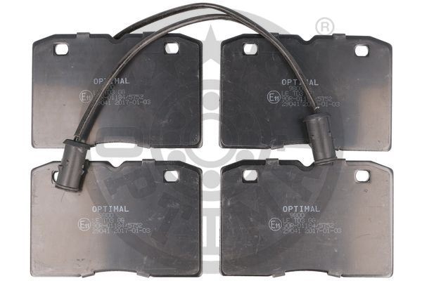 OPTIMAL BP-09800 Fren Sistemleri Fren Balatası - ALFA ROMEO AR 8 Panelvan/Van (280_) uyumlu