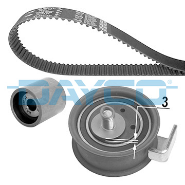 DAYCO KTB443 Motor Triger Seti - AUDI A4 B5 (8D2) uyumlu