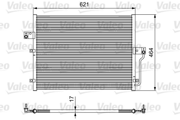 VALEO 814441 İklimlendirme Sistemi Klima Radyatörü - SSANGYONG KYRON uyumlu