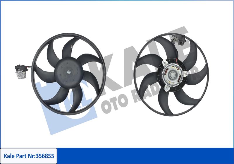 KALE OTO RADYATÖR 356855 Soğutma Sistemi Fan - OPEL CORSA C (X01) uyumlu