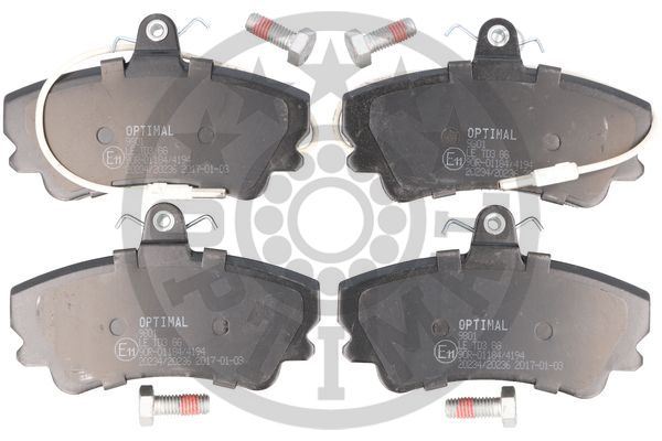 OPTIMAL BP-09801 Fren Sistemleri Fren Balatası - RENAULT ESPACE II (J/S63_) uyumlu