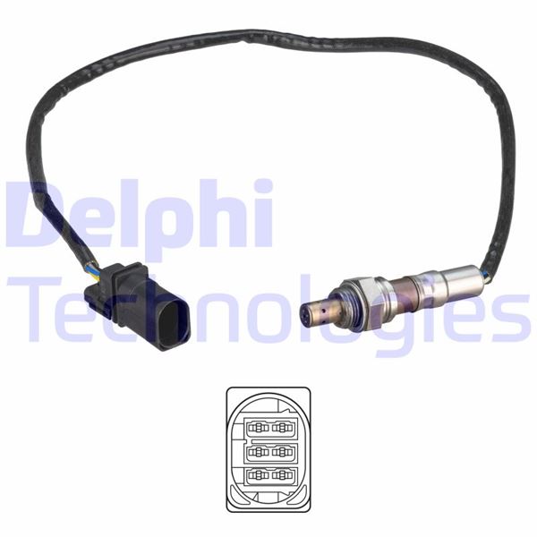 DELPHI ES21291-12B1 Emme & Egzoz Sistemi Egzoz Sensörleri - VW PASSAT B6 (3C2) uyumlu