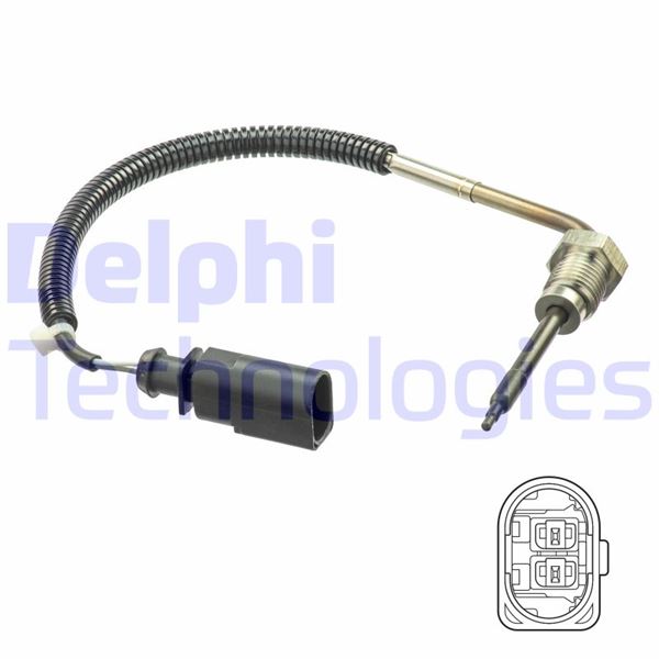 DELPHI TS30209 Emme & Egzoz Sistemi Egzoz Sensörleri - AUDI A5 (8T3) uyumlu