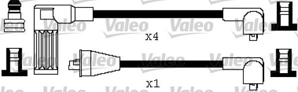 VALEO 346502 Ateşleme Sistemi Ateşleme Kablosu - FIAT UNO (146_, 158_) uyumlu