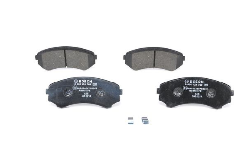 BOSCH 0 986 424 709 Fren Sistemleri Fren Balatası - MITSUBISHI PAJERO IV (V8_W, V9_W) uyumlu