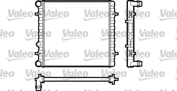 VALEO 731606 Soğutma Sistemi Su Soğutucu & Parçaları - AUDI A3 (8L1) uyumlu