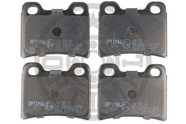OPTIMAL BP-09813 Fren Sistemleri Fren Balatası - FORD ESCORT V (AAL, ABL) uyumlu