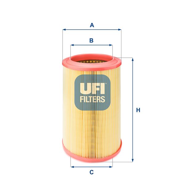 UFI 27.366.00 Motor Hava Filtresi - ALFA ROMEO 156 (932_) uyumlu