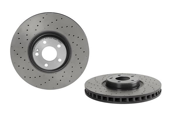 BREMBO 09.D524.13 Fren Sistemleri Fren Diski - MERCEDES-BENZ C-SERISI (W205) uyumlu