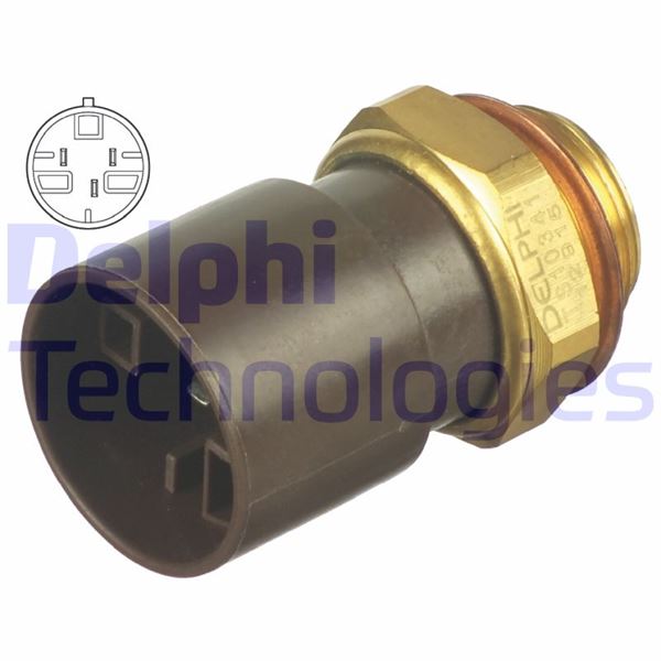 DELPHI TS10341 Soğutma Sistemi Kontrol Ünitesi - OPEL VECTRA A (J89) uyumlu