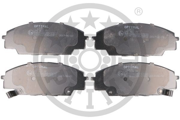 OPTIMAL BP-12641 Fren Sistemleri Fren Balatası - HONDA S2000 (AP) uyumlu