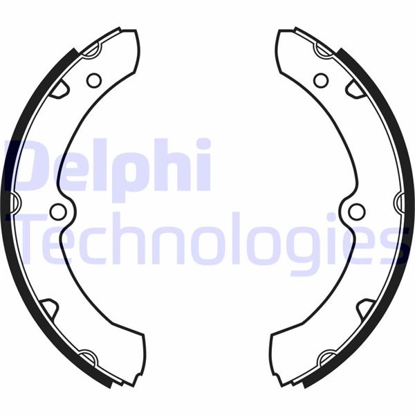 DELPHI LS2146 Fren Sistemleri Fren Pabucu - TOYOTA DYNA Platform şasi (KD_, LY_, _Y2_, _U3_, _U4_, _U6_, _U8_) uyumlu