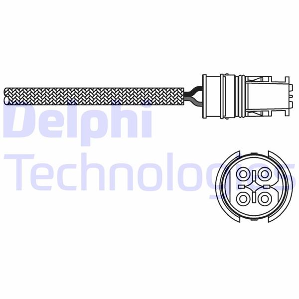 DELPHI ES20313-12B1 Emme & Egzoz Sistemi Egzoz Sensörleri - MERCEDES-BENZ E-SERISI (W210) uyumlu