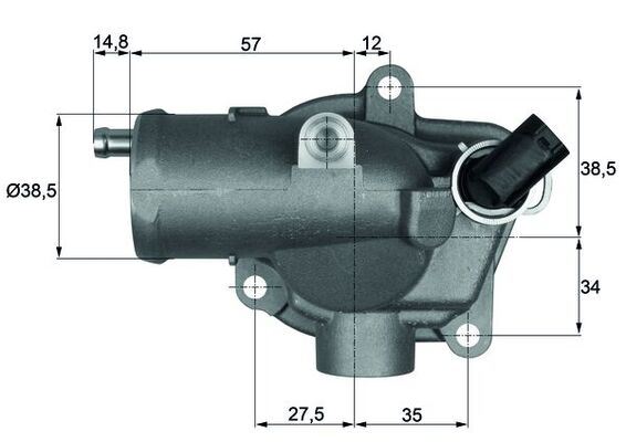 Termostat - MAHLE - TI2892 Ürün Görseli
