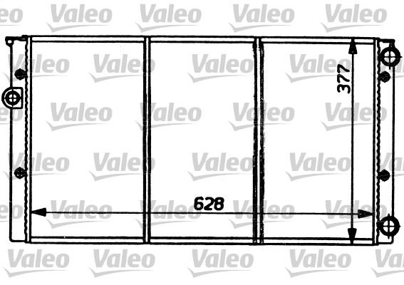 VALEO 731032 Soğutma Sistemi Su Soğutucu & Parçaları - VW GOLF III (1H1) uyumlu
