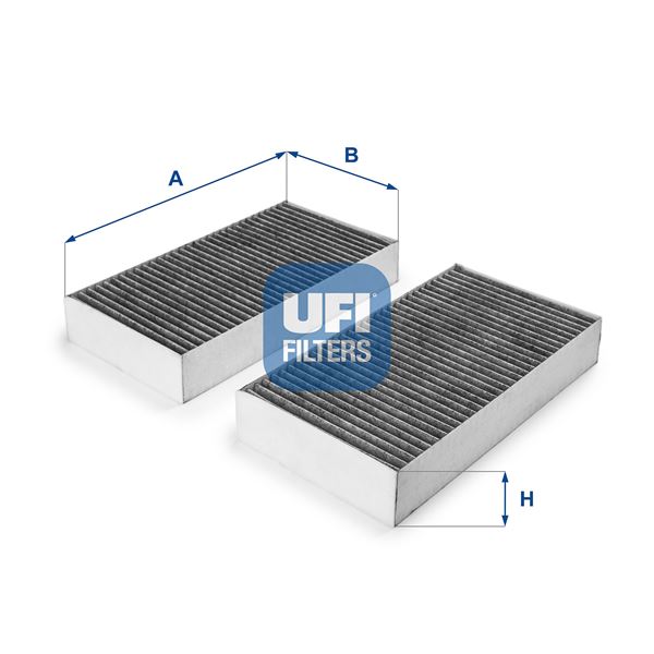UFI 54.215.00 İklimlendirme Sistemi Polen Filtresi - MERCEDES-BENZ R-SERISI (W251, V251) uyumlu