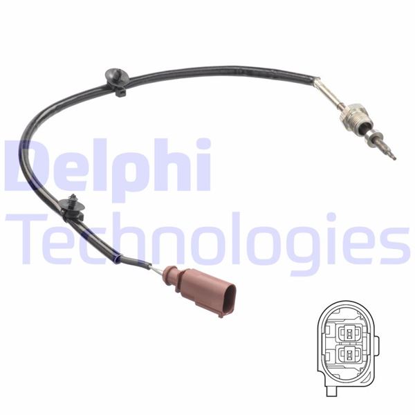 DELPHI TS30267 Emme & Egzoz Sistemi Egzoz Sensörleri - AUDI A6 C6 (4F2) uyumlu