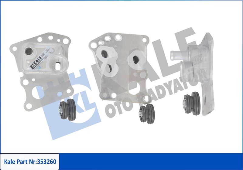 KALE OTO RADYATÖR 353260 Motor Yağ Soğutucusu - MERCEDES-BENZ C-SERISI T-Model (S204) uyumlu